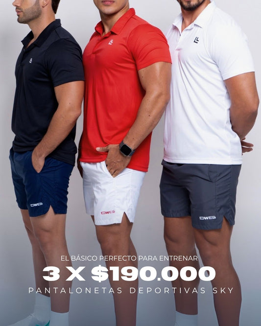 TRIO PANTALONETAS SKY